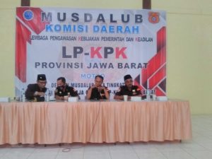 Secara Aklamasi, Haryanto Terpilih Menjadi Ketua Komda LP-KPK Jawa Barat