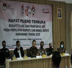 KPU Karawang Tetapkan 1.643.490 Pemilih Tetap