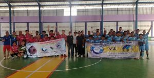 Jalin Silaturahim, Punggawa Sepakbola Dan Futsal PDAM Tirta Bhagasasi Sambangi Markas PDAM Tirta Sukapura