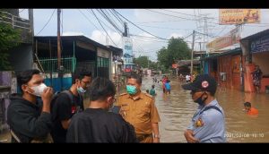 Kali Bekasi Meluap, Sejumlah Desa Dan Jalan Penghubung Di Tambun Utara Terendam Banjir