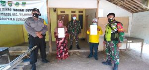 Bantu Warga Terdampak PPKM Darurat, Polsek Cibarusah Kembali Salurkan Paket Sembako