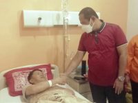 Bezuk Kader Partai Yang Tengah Sakit,  Ketua DPD Golkar Kabupaten Bekasi Disambut Direksi RS Cibitung Medika