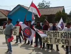 Aksi Damai FKMS Diwarnai Ricuh Yang Diprovokasi Oknum Pegawai Desa