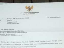 KPK Respon Dan Apresiasi Laporan FKMS Soal Ruislag TKD