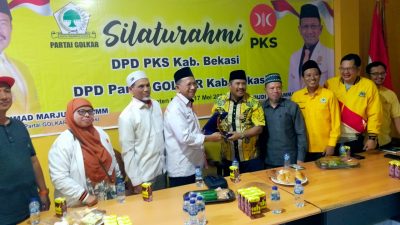 Bangun Komunikasi Politik Jelang Pilkada Kabupaten Bekasi, DPD PKS Sambangi DPD Golkar