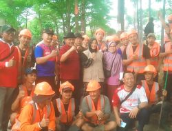 Kades Karang Satria Gelar Program Padat Karya Tunai Dalam Bentuk Normalisasi Sungai