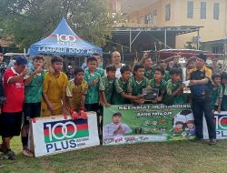 Turnamen Bang Tata Cup Sukses Digelar, Tim RW12 Keluar Sebagai Juara I