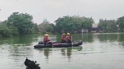 Seorang IRT Dikabarkan Tenggelam Didanau Saat Hujan Deras