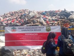 Dituding Cemari Lingkungan Gakkum DLH Tutup Dan Segel TPS Ilegal Didesa Sriamur