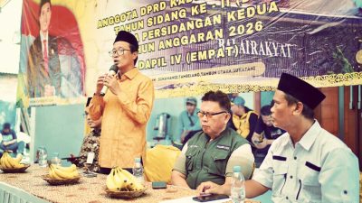 Didalam Reses Sidang Tahun Ke-II Muhtada Sobirin, Warga Usulkan Soal Drainase, Penanganan Sampah Dan Peningkatan Jaling Jadi Perioritas Utama