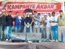 Ribuan Massa Padati Kampanye Cakades Abdul Rohman